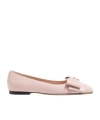 Valentino Garavani Bowow Kidskin Ballerina Woman Water Rose 41