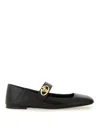 Valentino Ballerina Mary-jane Vlogo Locker In Black