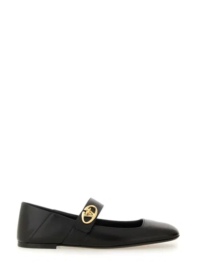 VALENTINO GARAVANI BALLERINA MARY-JANE VLOGO LOCKER