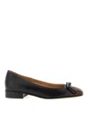 Valentino Garavani Goat Leather Flat Shoes In Multi