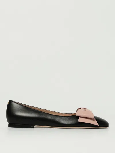 VALENTINO GARAVANI BALLET FLATS VALENTINO GARAVANI WOMAN COLOR BLACK,H19867002
