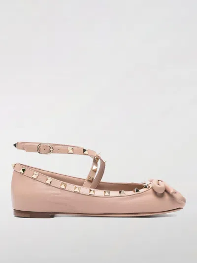 VALENTINO GARAVANI BALLET FLATS VALENTINO GARAVANI WOMAN COLOR NUDE,G44722226