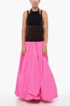 Valentino Balloon Bloom Maxidress With Chenille Corpet