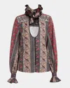 Valentino Paisley Print Shirt