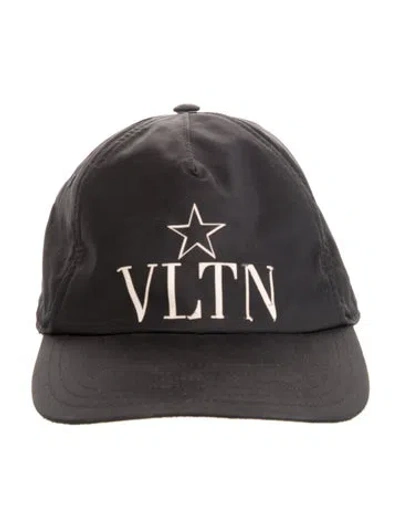 Pre-owned Valentino Garavani Baseball Cap In Black