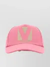 Valentino Pink Cotton Baseball Cap