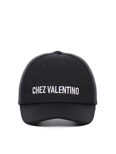 VALENTINO GARAVANI BASEBALL CAP WITH EMBROIDERY