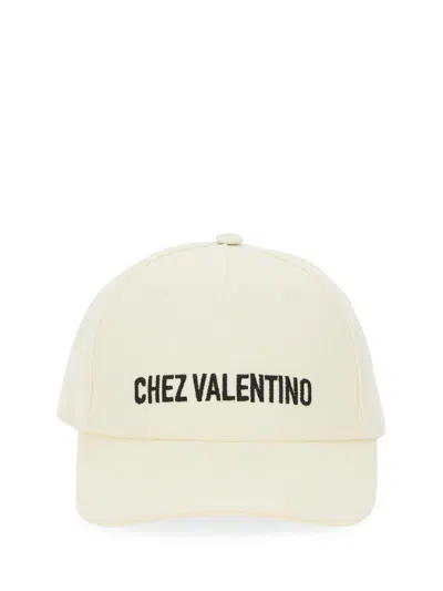 VALENTINO GARAVANI BASEBALL CAP WITH EMBROIDERY
