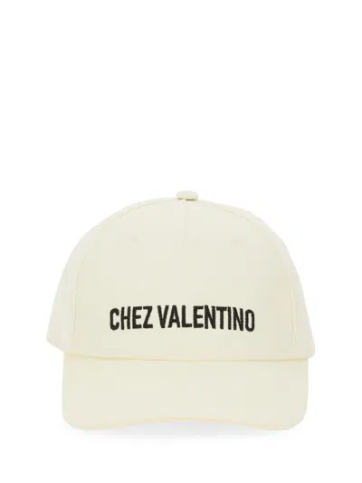 VALENTINO GARAVANI BASEBALL CAP WITH EMBROIDERY