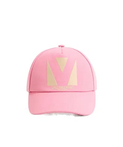 VALENTINO GARAVANI VALENTINO LOGO EMBROIDERED BASEBALL CAP