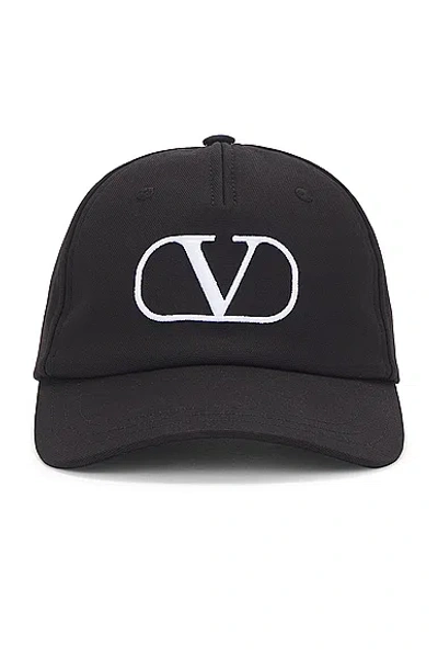 Valentino Garavani Baseball Hat In Black
