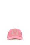 Valentino Pink Cotton Baseball Cap