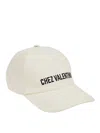 Valentino Baseball Cap With Embroidery In Negro