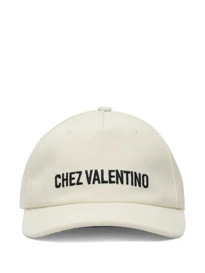 Valentino Garavani Valentino Baseball Hat In Neutral