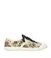 Valentino Bay By Bay Jacquard Ballet Flats In White