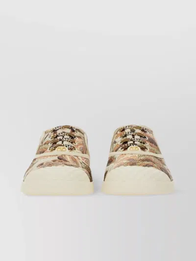 Valentino Garavani "bay By Bay" Sneaker In Gold