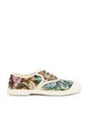 Valentino Garavani Bay By Bay Low Top Sneaker In Multicolor Floreale & Ivory