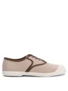 Valentino Bay By Bay Webbing-trimmed Checked Canvas Sneakers