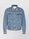 Valentino Denim Jackets Embroideries