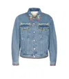 Valentino Denim Jackets Embroideries