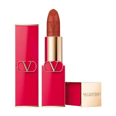 Valentino Beauty Rosso Refillable Lipstick In 218a See You Later