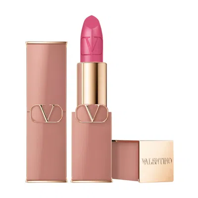 Valentino Beauty Rosso Satin Lipstick In 104r Rosa Carezza