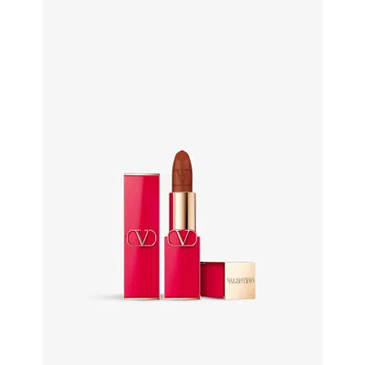 Valentino Beauty 77a Nude In Roma Rosso Valentino Matte Refillable Lipstick 3.4g