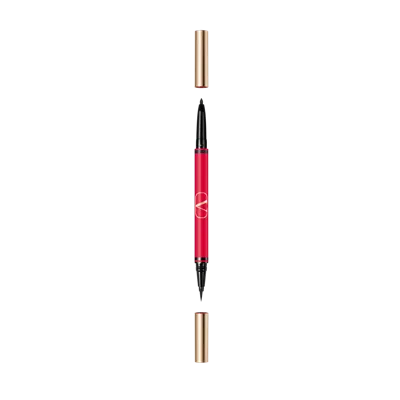 Valentino Beauty Twin Liner Eyeliner In Black,nero
