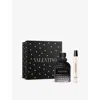 Valentino Beauty Womens Born In Roma Uomo Eau De Parfum Gift Set In Transparent