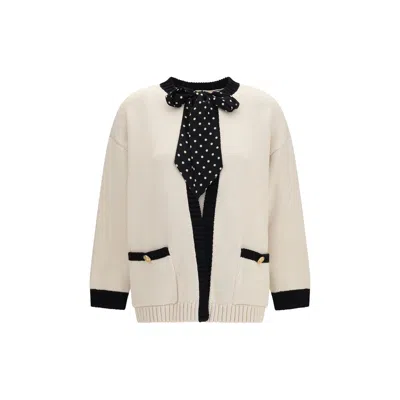 Valentino Beige Cotton Cardigan