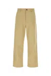 Valentino Stretch Canvas Cargo Pants For Men. In Beige