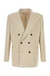 Valentino Textured Linen Viscose Jacket