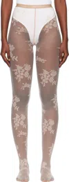 Valentino Beige Lycra Tights