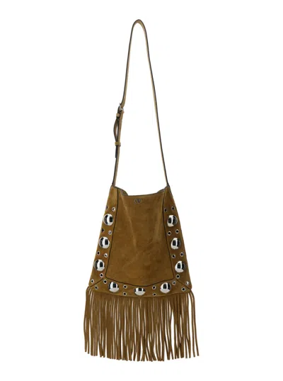 Valentino Garavani Beige Nellcote Crossbody Bag In Sand