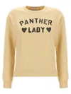 Valentino Garavani  Garavani 'panther Lady' Sweatshirt In Brown
