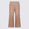 Valentino Beige Pants In Poudre