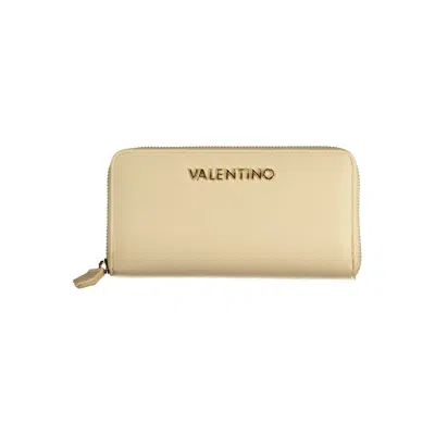 Valentino Garavani Beige Polyethylene Wallet