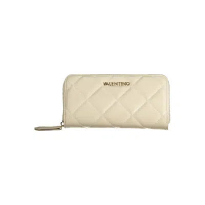 Valentino Garavani Beige Polyethylene Wallet