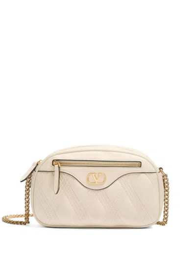 Valentino Garavani Valentino Beige Quilted Bag In Neutrals