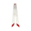 Valentino Scarf Bandeau Little Stars Starry In Silk In White