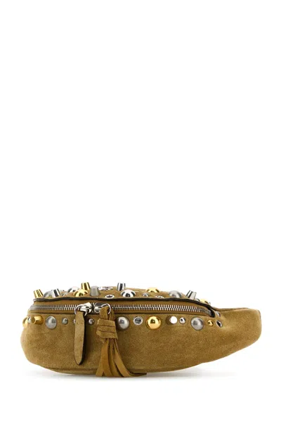 Valentino Garavani Beige Suede  Nellcã´te Belt Bag
