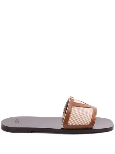 VALENTINO GARAVANI BEIGE TWO-TONE FLATS