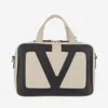 Valentino Beige Viva Superstar Satchel In Beige