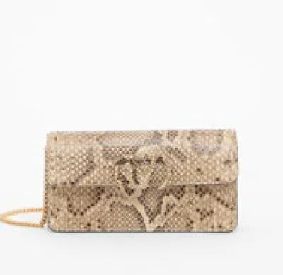 Valentino Garavani Beige Vlogo Signature Clutch