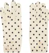 Valentino Vlogo Signature Polka Dot-print Gloves