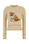 Valentino Garavani Le Chien De La Maison Embroidered Virgin Wool Sweater