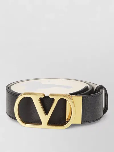 Valentino Garavani Belt 40 Reversible Vlogo Signature Buckle In Brown