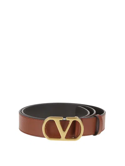 VALENTINO GARAVANI BELT H 30 VLOGO SIGNATURE