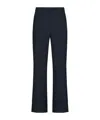 Valentino Crepe Trousers In Black