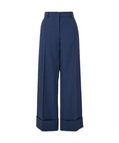 VALENTINO BELT-LOOP CASUAL PANTS